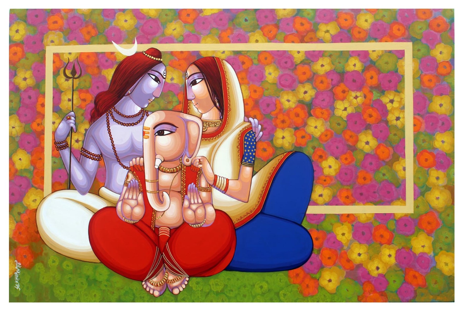 Shiva With Family