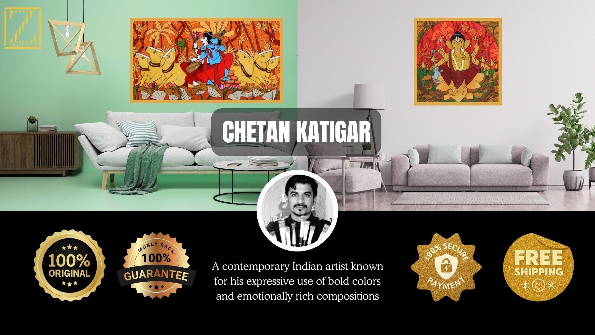 Chetan Katigar Paintings: A Journey Through Contemporary Indian Art