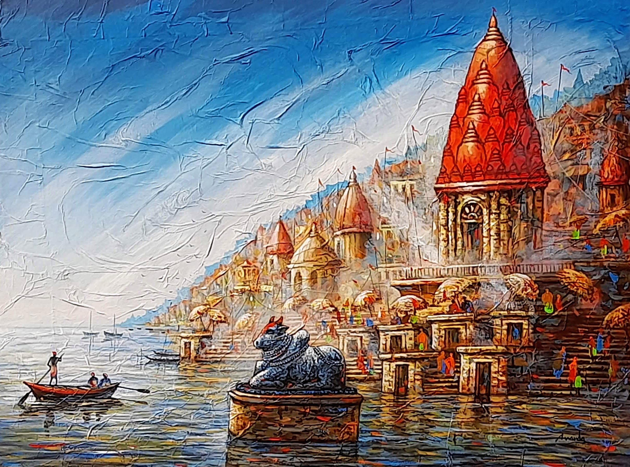Hues of holy city Banaras 