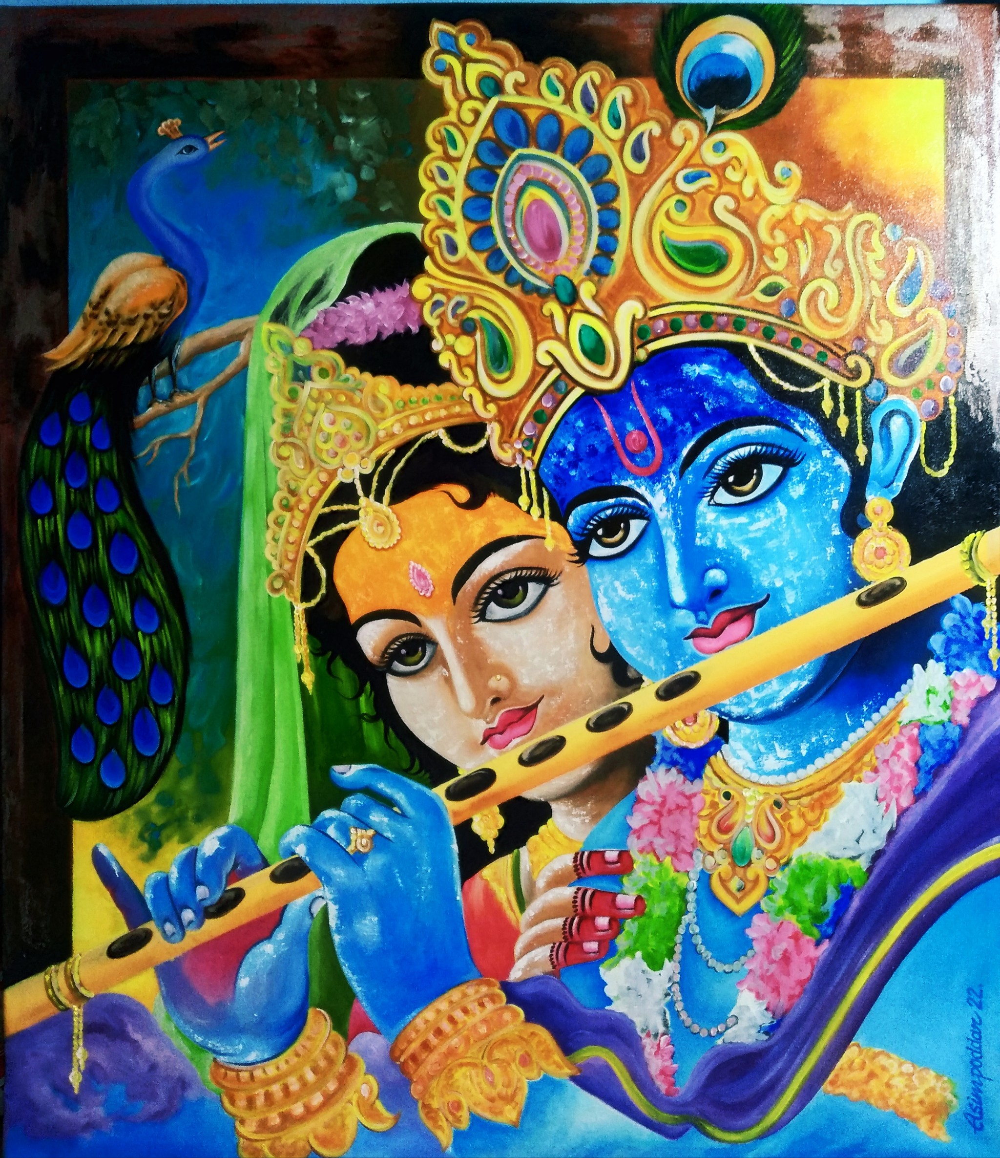 Devotion of Krishna 