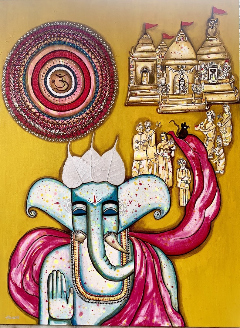 Ganesha With Mandala